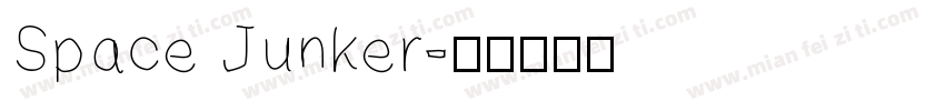 Space Junker字体转换